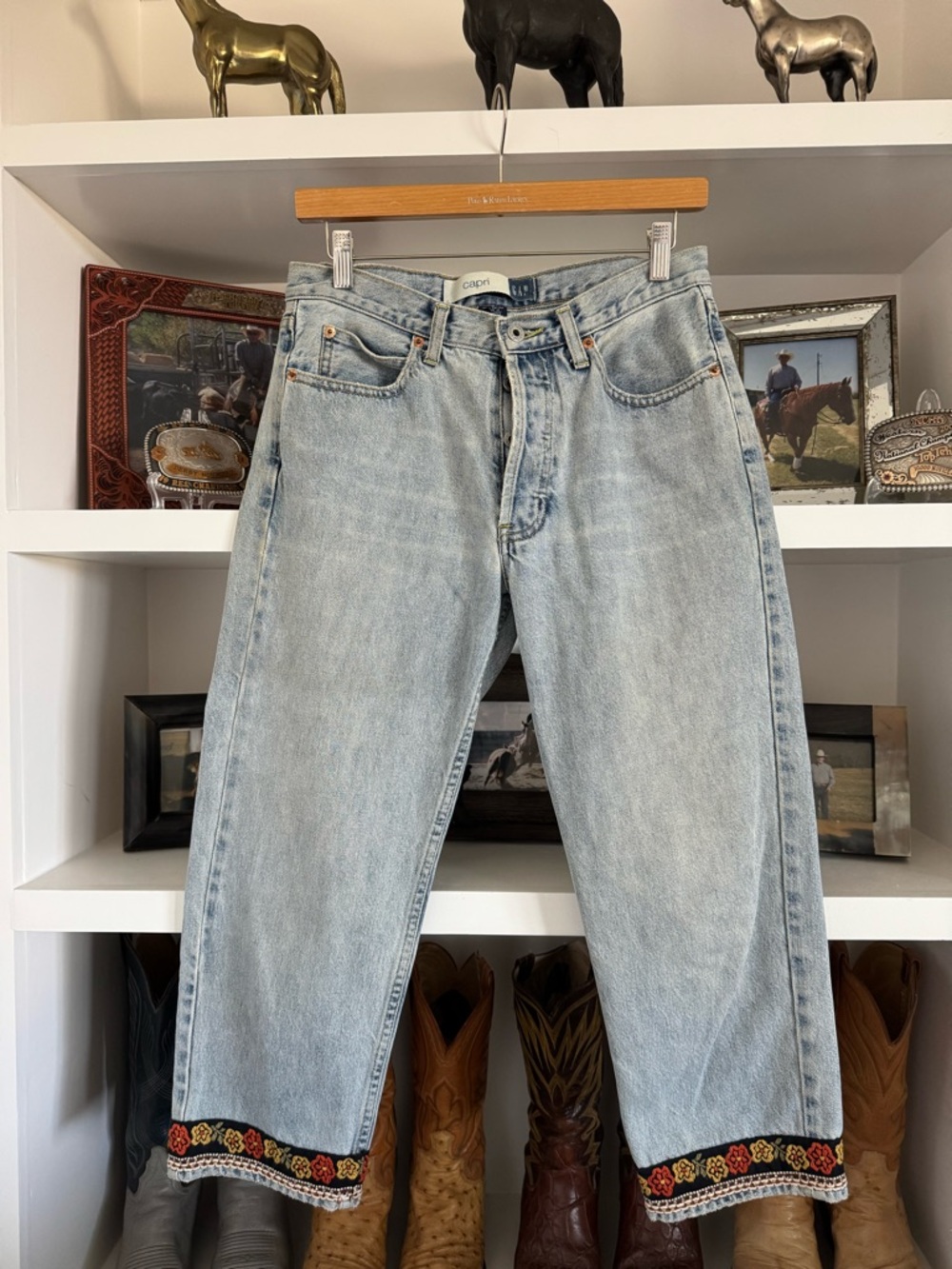Vintage Gap Summer Jean Capri Hawaii - Picture 2 of 8